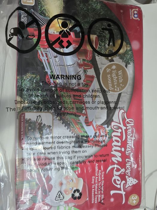 Comboio decoraçao natal