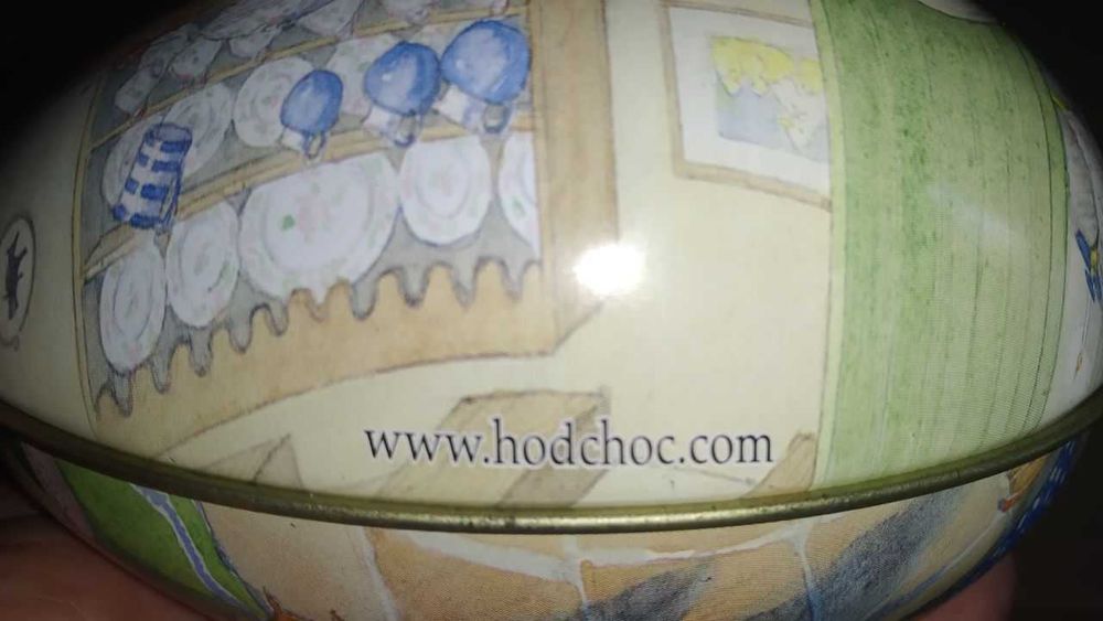 Великоднє Яйце Декор Пасхальное Яйцо Жестяная банка коробка шкатулка