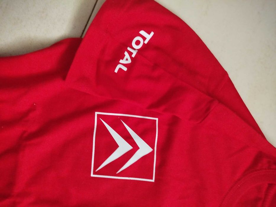 T-shirt , citroen, total merchandising rally de Portugal 2007