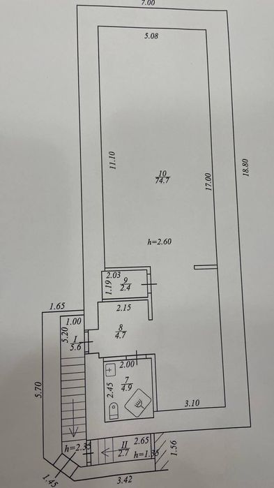 Оренда окремої будівлі у центрі міста вул. Гоголя