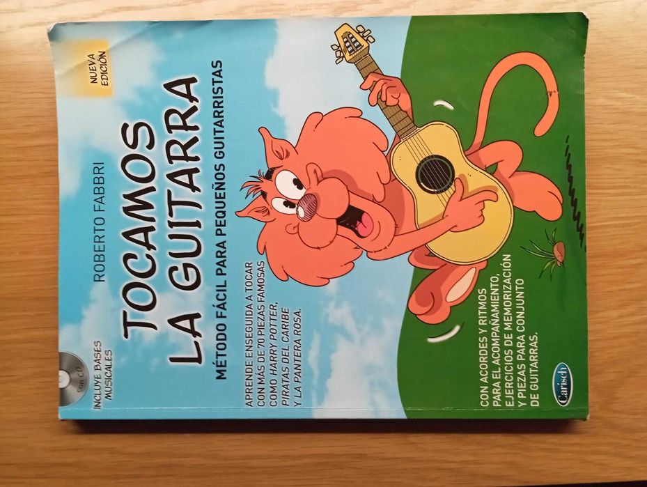 Tocamos La Guitarra - Livro de Guitara - Roberto Fabbri + CD