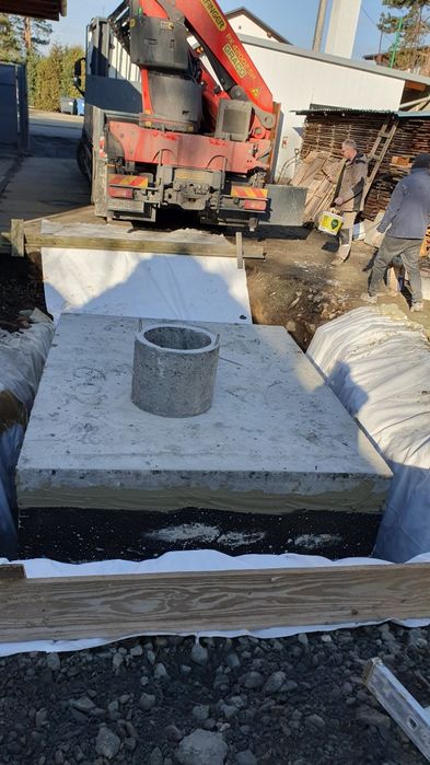 Szambo betonowe z montażem 10m3 zbiornik betonowy zbiornik na wodę 12