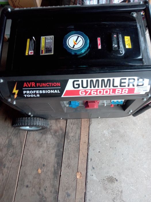 Agregat prądotwórczy gummlerb 7600