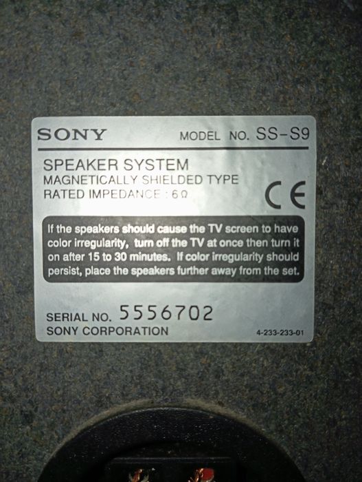 Sistema de som Marca Sony