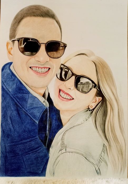 Retratos/Desenho a lápis grafite