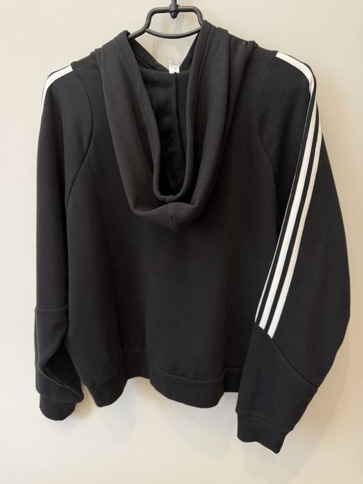 Кофта жіноча (худи) на флісі Adidas розмір Л та ХЛ