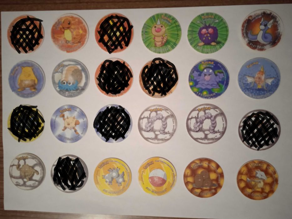 Pokémon Tazos Vários 1