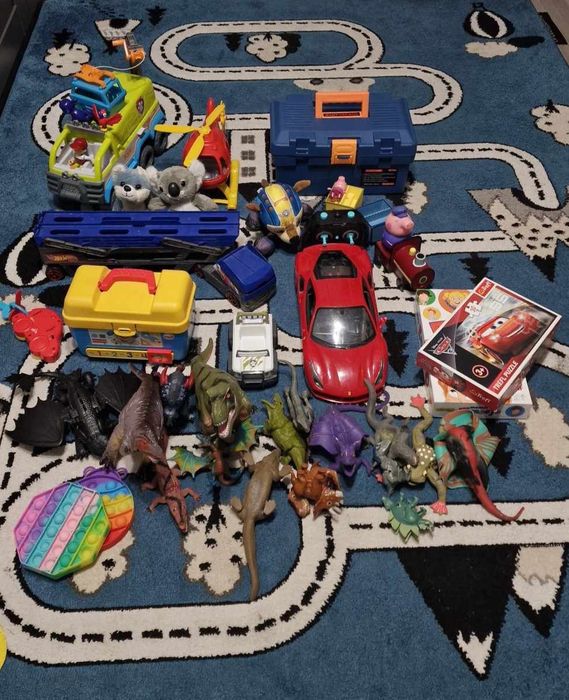 Paka zabawek dla chłopca