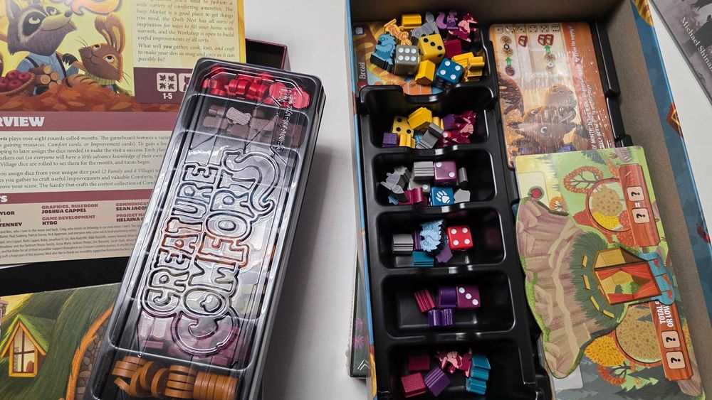 Creature Comforts & Maple valley Kickstarter Exclusive Edition gra planszowa
