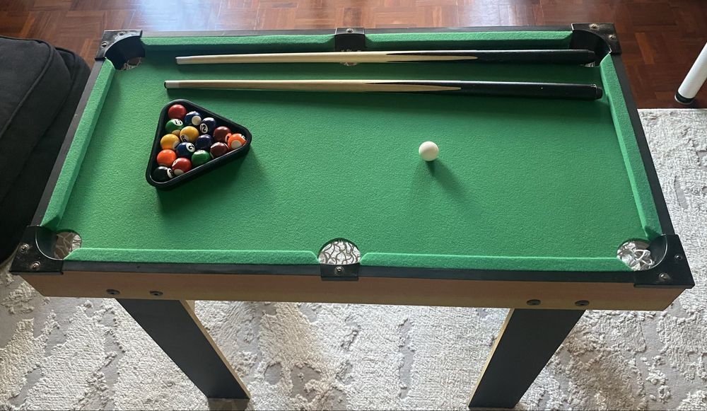 Mesa multijogos 4 em 1 de criança