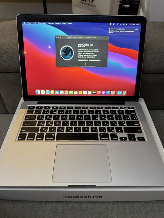 Macbook Pro 13 mid-2014 i7, 16GB, 1TB: 5 300 грн. - Ноутбуки Киев