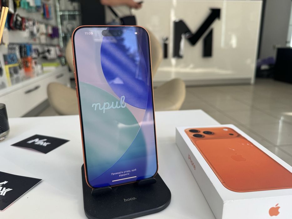 iPhone 17 Pro, 17 Pro Max 256, 512, 1Tb, 2Tb Orange, Blue, Silver