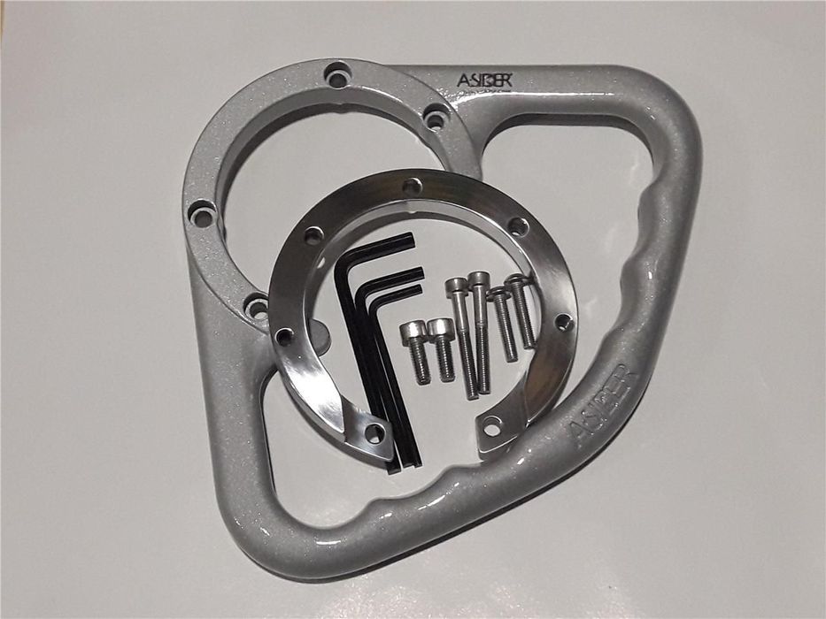 handle tank caps a-sider ktm silver