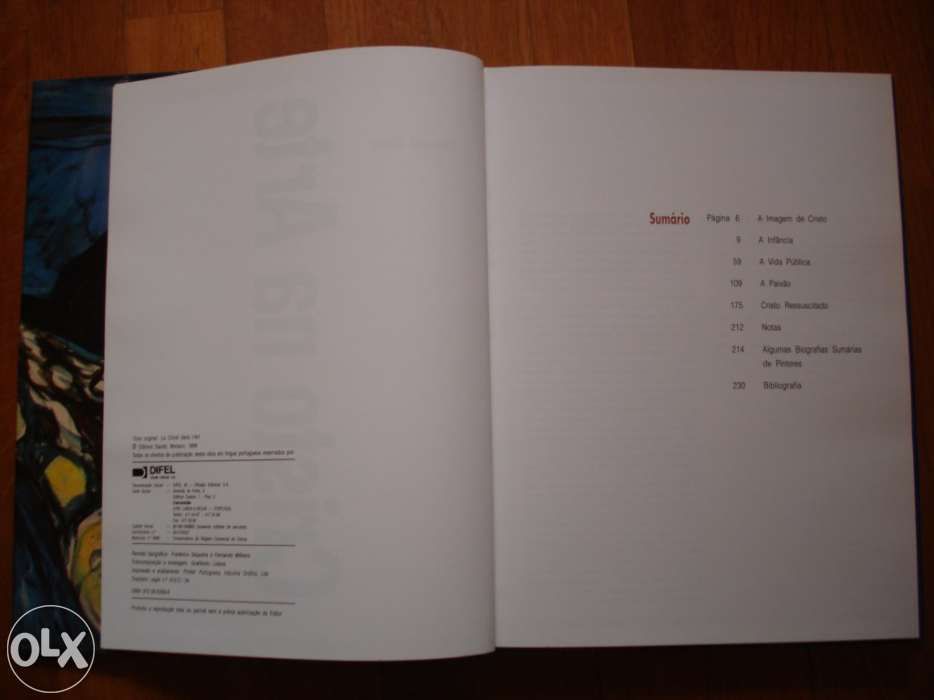 Livro "Cristo na Arte" de Manuel Jover