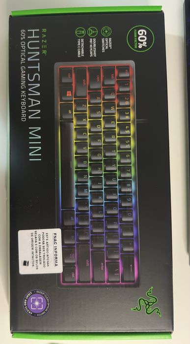 Teclado Gamer Razer Anstmann Mini – Excelente Estado