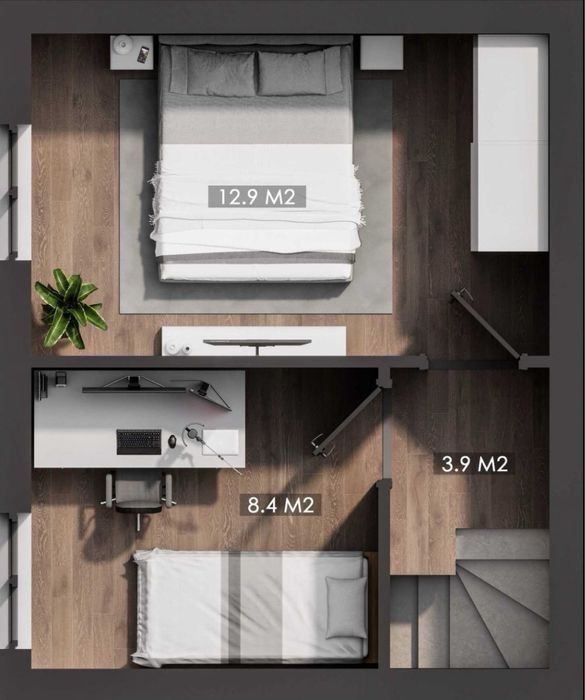 Кутовий таунхаус 44500 (є-Оселя та інші держ. програми)