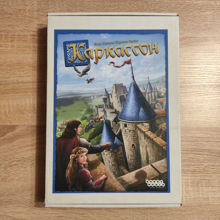 Настільна гра Каркасон + всі доповнення, ПнП версія