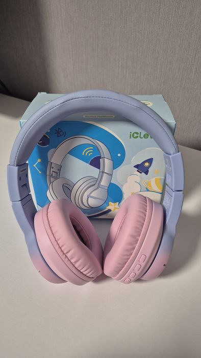 IClever дитячі Bluetooth навушники з LED