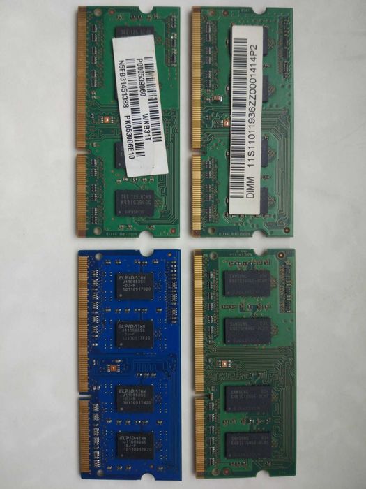Оперативная память 4GB (4*1GB) DDR3