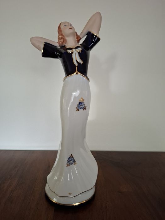 Royal Dux rzeźba Figura 29 cm sygnowana