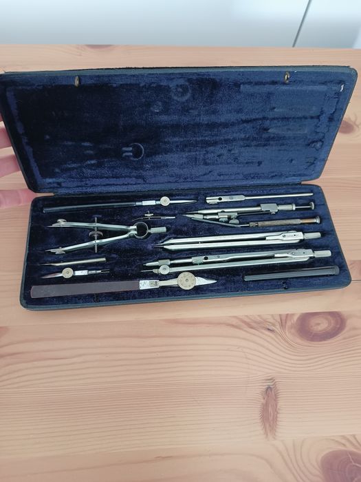 Zestaw kreślarski Richter Precision PRL Vintage