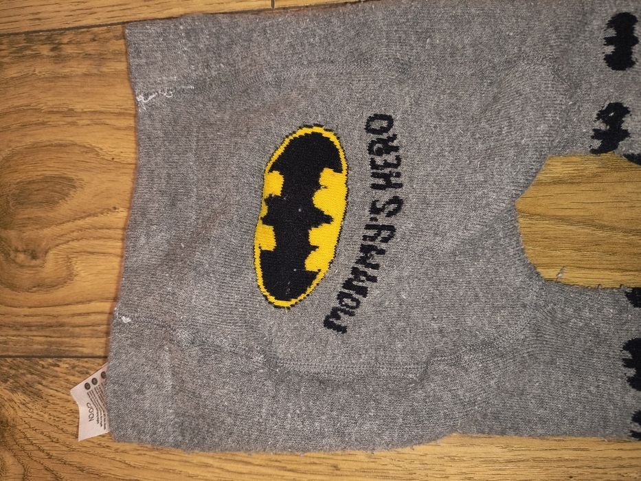 Rajstopy z antypoślizgową podeszwę Batman  92 98 cm