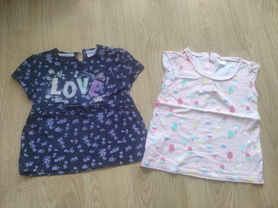 Zestaw koszulek dla dziewczynki