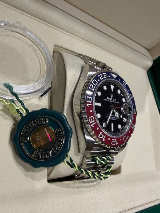 Rolex GMT-Master II Pepsi — гибридная модель (Frankenwatch)