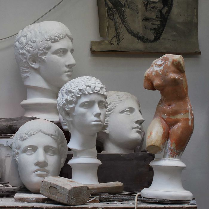 Гіпсові посібники для художників! Голова, бюст. Гипсовая скульптура: 1 ...
