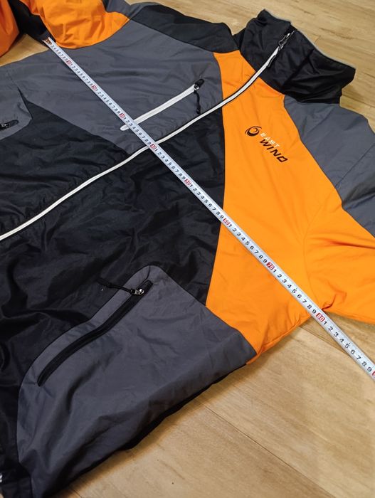 Новая лыжная куртка большой размер мужская курточка на флисе