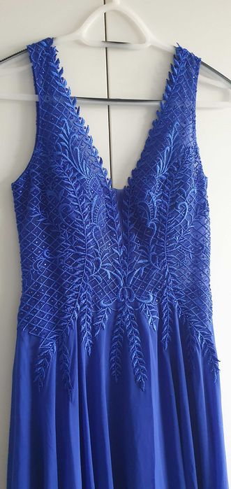 Sukienka Maxi QUEEN (chabrowa)