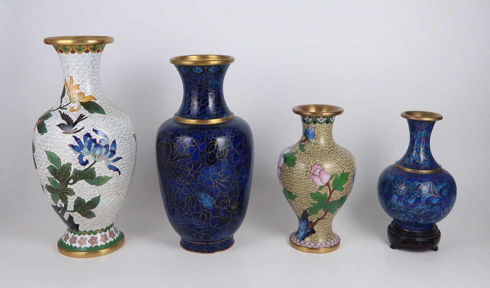 Jarras em cloisonné - China, CADA (ref 2)