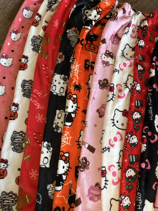 Штани Hello kitty, Теплі штани на флісі hello kitty, багато кольорів
