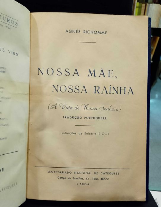Nossa Mãe, Nossa Rainha 1954 Agnès Richomme
