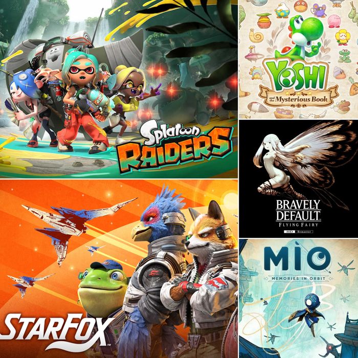 Акаунт Nintendo switch Splatoon Raiders, Star Fox, Yoshi, Yoshi and the Mysterious Book , Pragmata