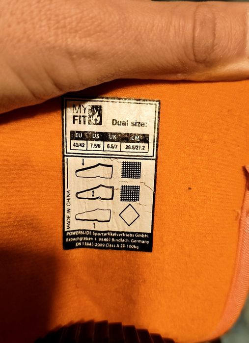 Rolki Powerslide Imperial Megacruiser 125 Neon Orange