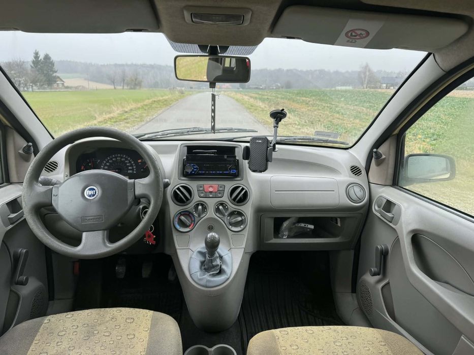 Fiat panda 1.1 60 km benzyna, nowe opony zimowe, wspomaganie, ABS.
