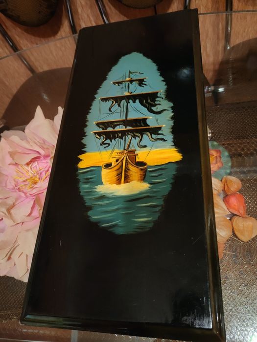 Большой деревянный игровой набор нарды  ИТК 60х54 см.