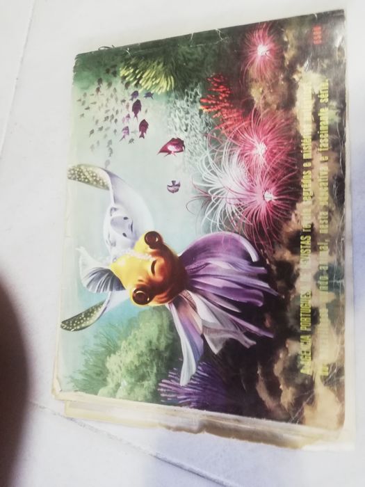 Caderneta de cromos antiga