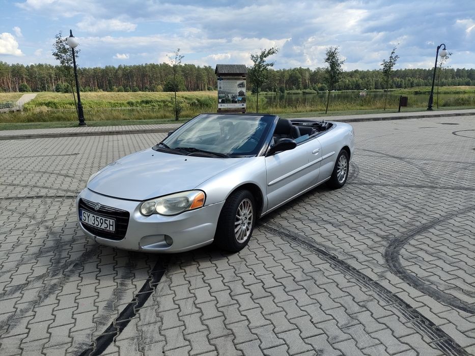 Chrysler Sebring cabrio 2.7  na części silnik skrzynia głowica błotnik