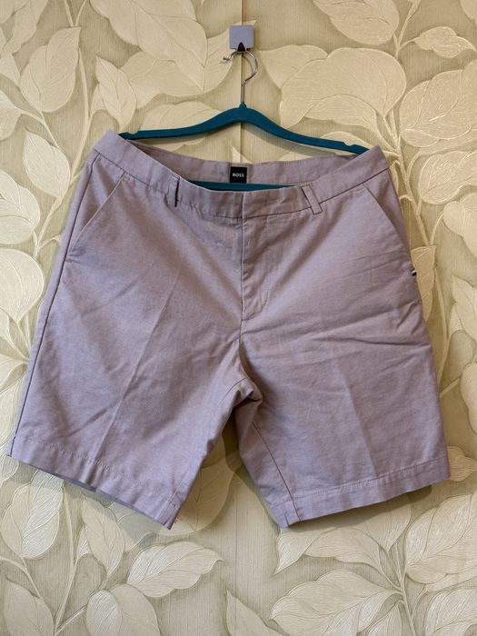 Льняные шорты Hugo Boss оригинал