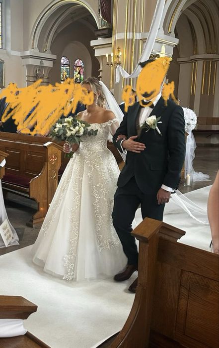 Suknia ślubna księżniczka