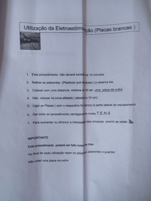 Aparelho Magnetoterapia/Detox/Electroestimulação