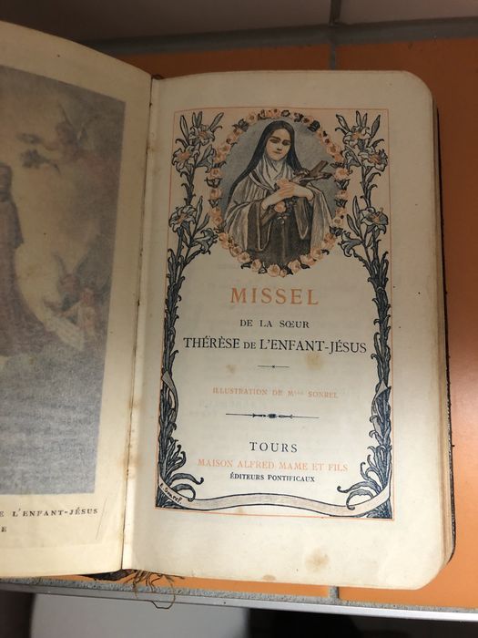 Старинная антикварная книга на французком языке