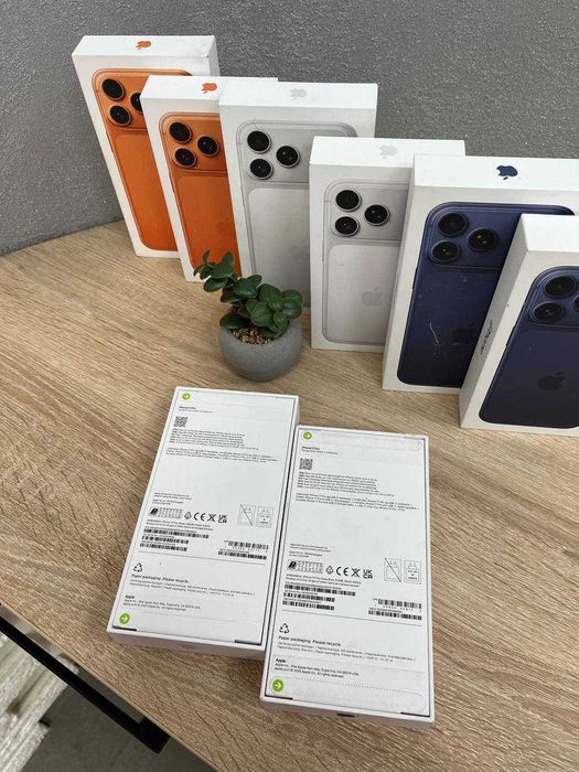 Новий Apple iPhone 17 Pro Max 256/512Gb Європа/Фізична-Сім Магазин! Львів! Гарантія 12 Місяців/ПРО МАКС/Айфон/гб/Епл/Orange/Silver/Deep Blue/Neverlock