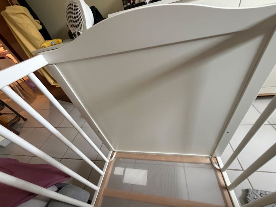 Berço branco IKEA