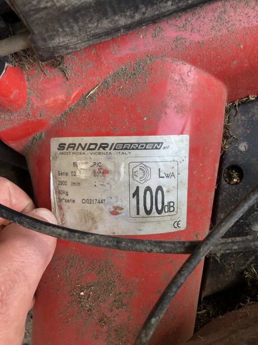 Kosiarka sandri garden aluminiowa laweta