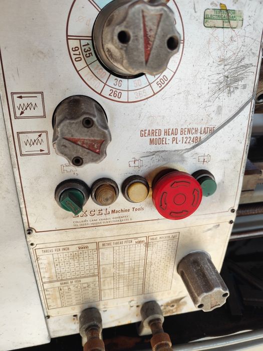 Tokarka do metalu frezarka wiertarka szlifierka do płaszczyzn wierteł