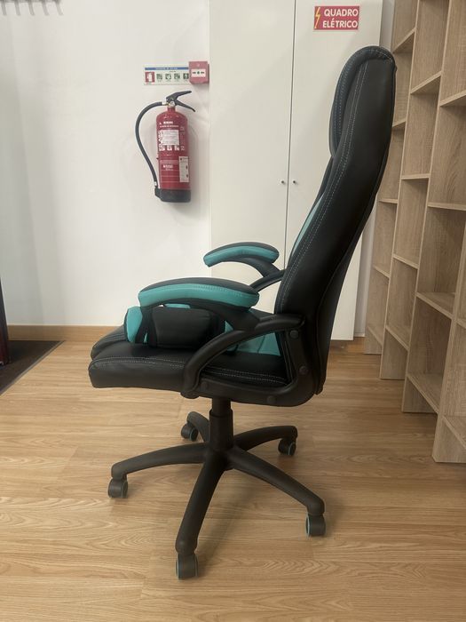 Cadeira Gaming nacon como nova - Azul & Preto