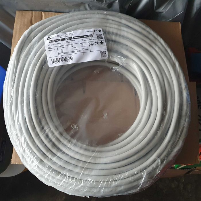 Kabel przewód 3x2,5mm linka 50 m